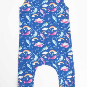 Narwhal Grow With Me Romper