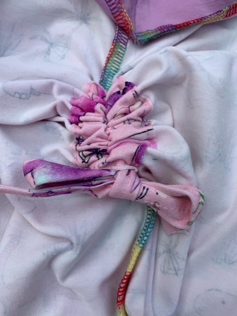 Pink Dinosaur Grow With Me Romper - Image 5