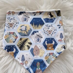 Scottish Critters Dribble Bib