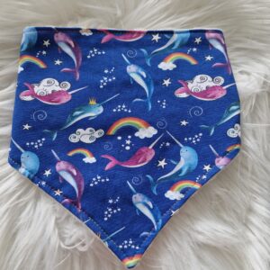 Narwhal Dribble Bib