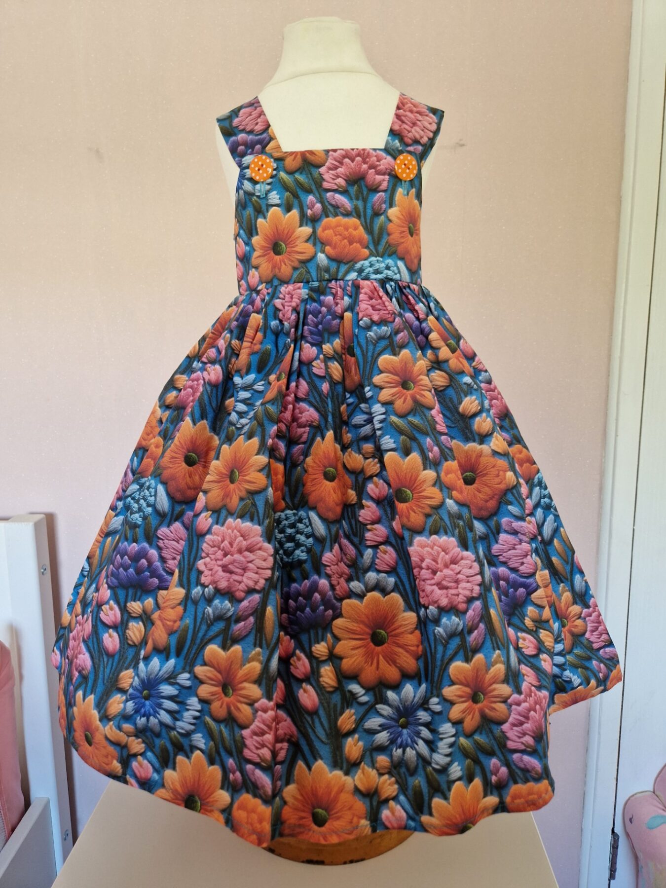 Floral Fantasy Princess Dress