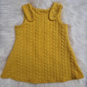 Cable Knit Pinafore