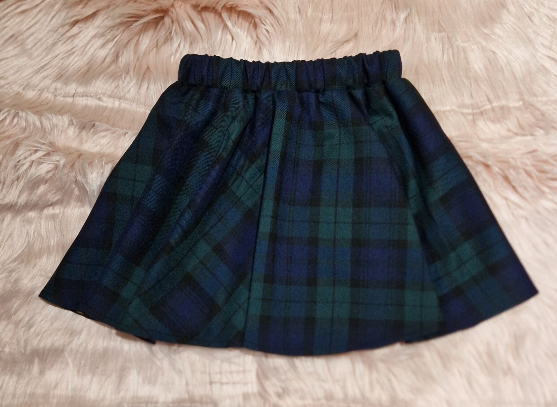 Black Watch Tartan Circle Skirt