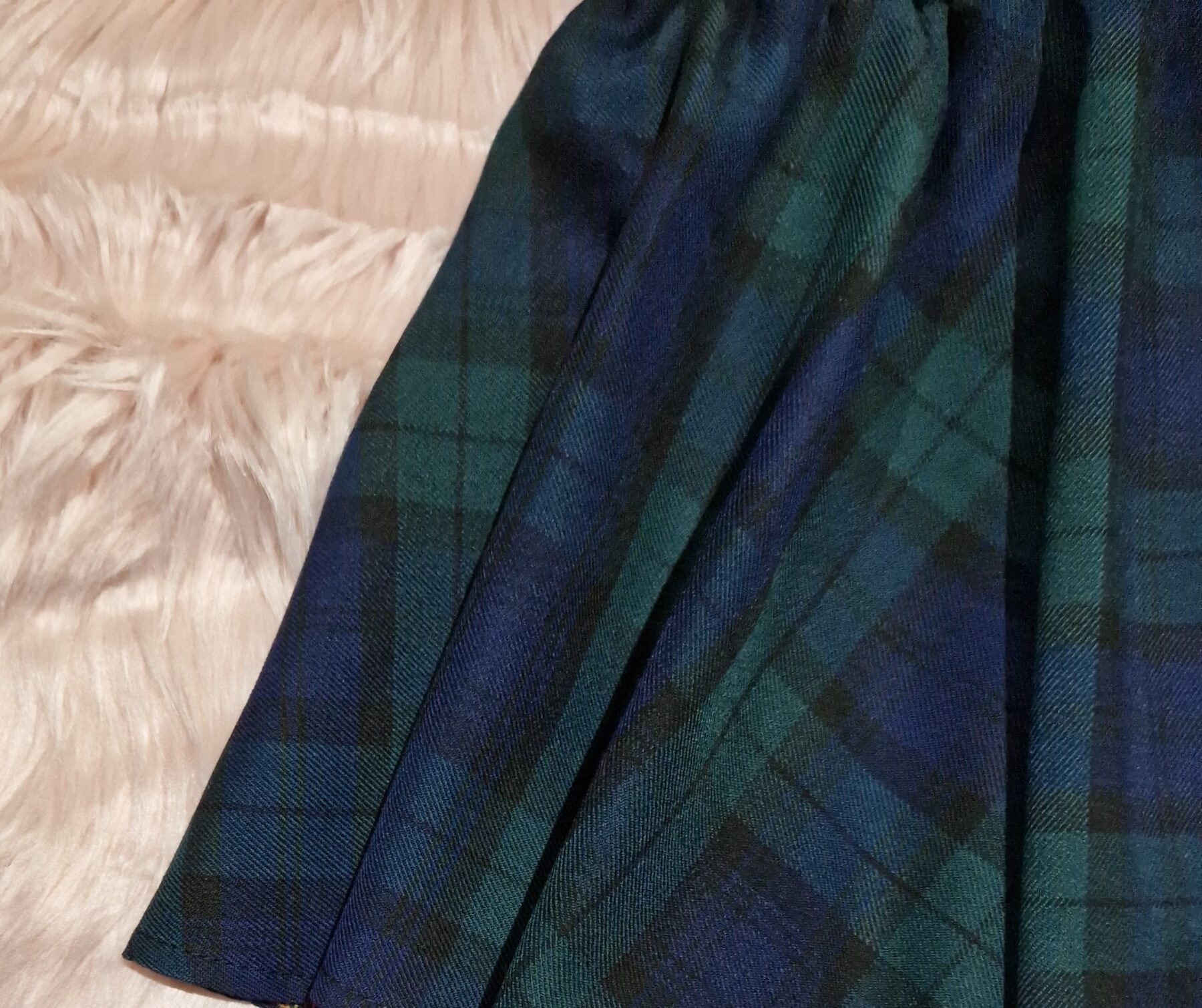 Black Watch Tartan Circle Skirt - Image 2