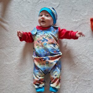 Rainbow Under The Sea Grow With Me Romper