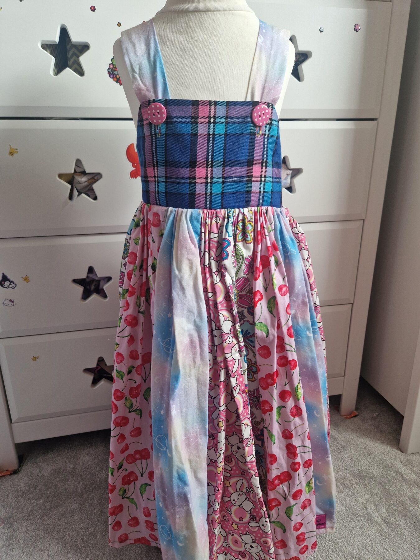 5-6 years Zero Waste Princess Dress Fairy Glen Bodice