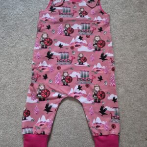 Shield Maiden Grow With Me Romper