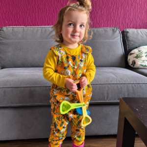 Honey Meadow Grow With Me Romper